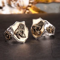 the eye of horus rings for man and women s925 silver index ring fashion jewelry hippop street culture mygrillz
