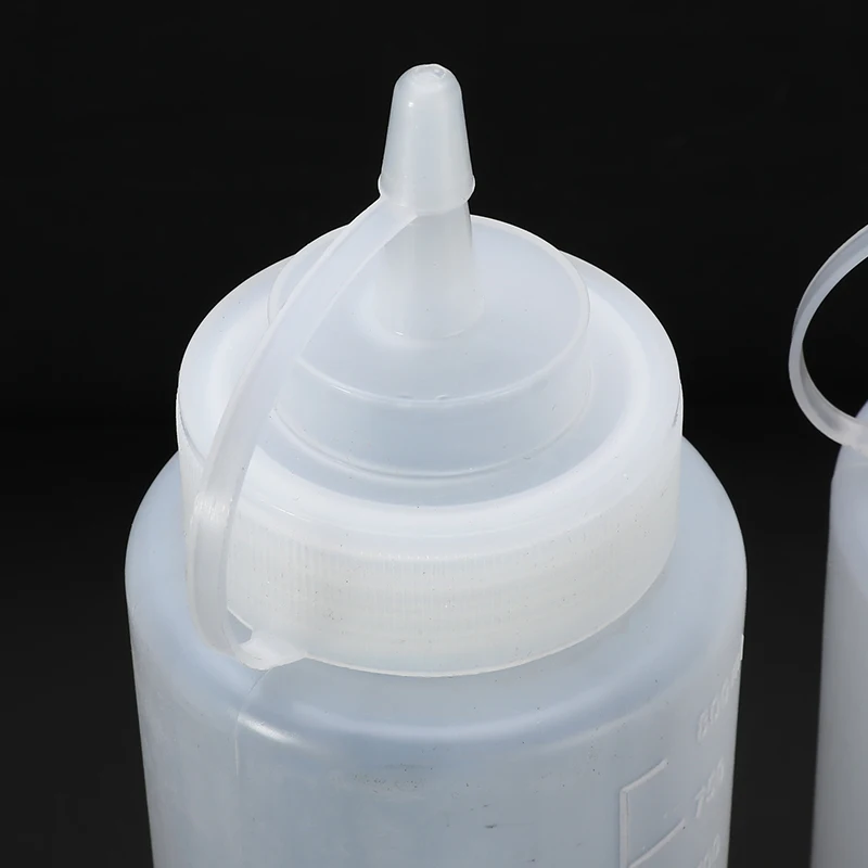 Прозрачный пластиковый кетчуп горчичный соус бутылка для приправ