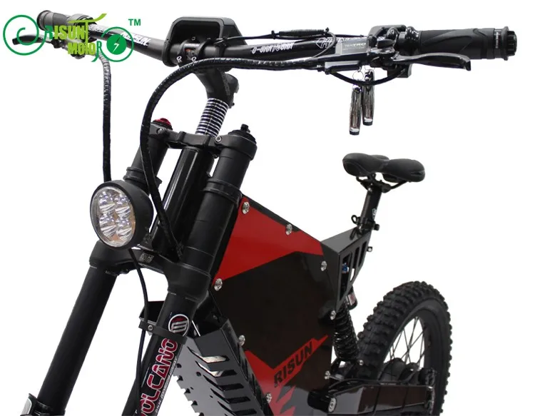 Изготовленный На Заказ E-MOTOR Электрический мотоцикл 72V 3000 W/5000 W, фара для электровелосипеда в плюс стелс-бомбардировщик стелс Электрический горный велосипед внедорожная фара для электровелосипеда в горы EMTB