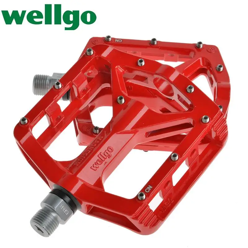 Велопедали Wellgo MG2 для езды на велосипеде MTB BMX горный велосипед DH магниевые педали