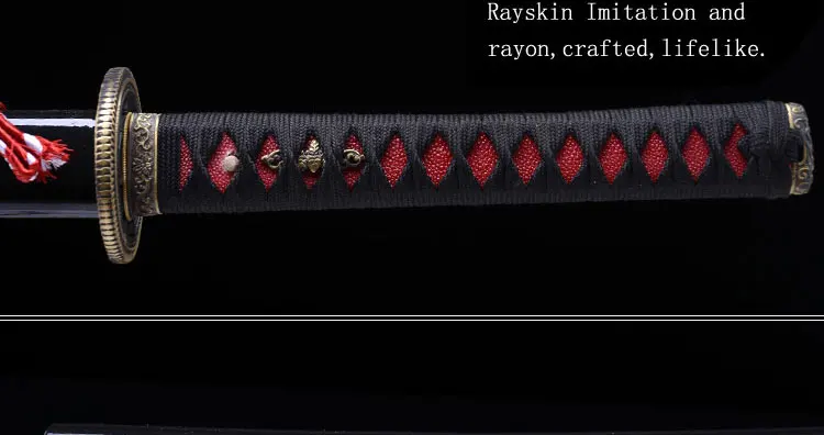 T10 глиняный сгоревший край японский меч катана ручной работы сплав фурнитура сливы ножны красивый самурайский меч украшение дома боевой пред
