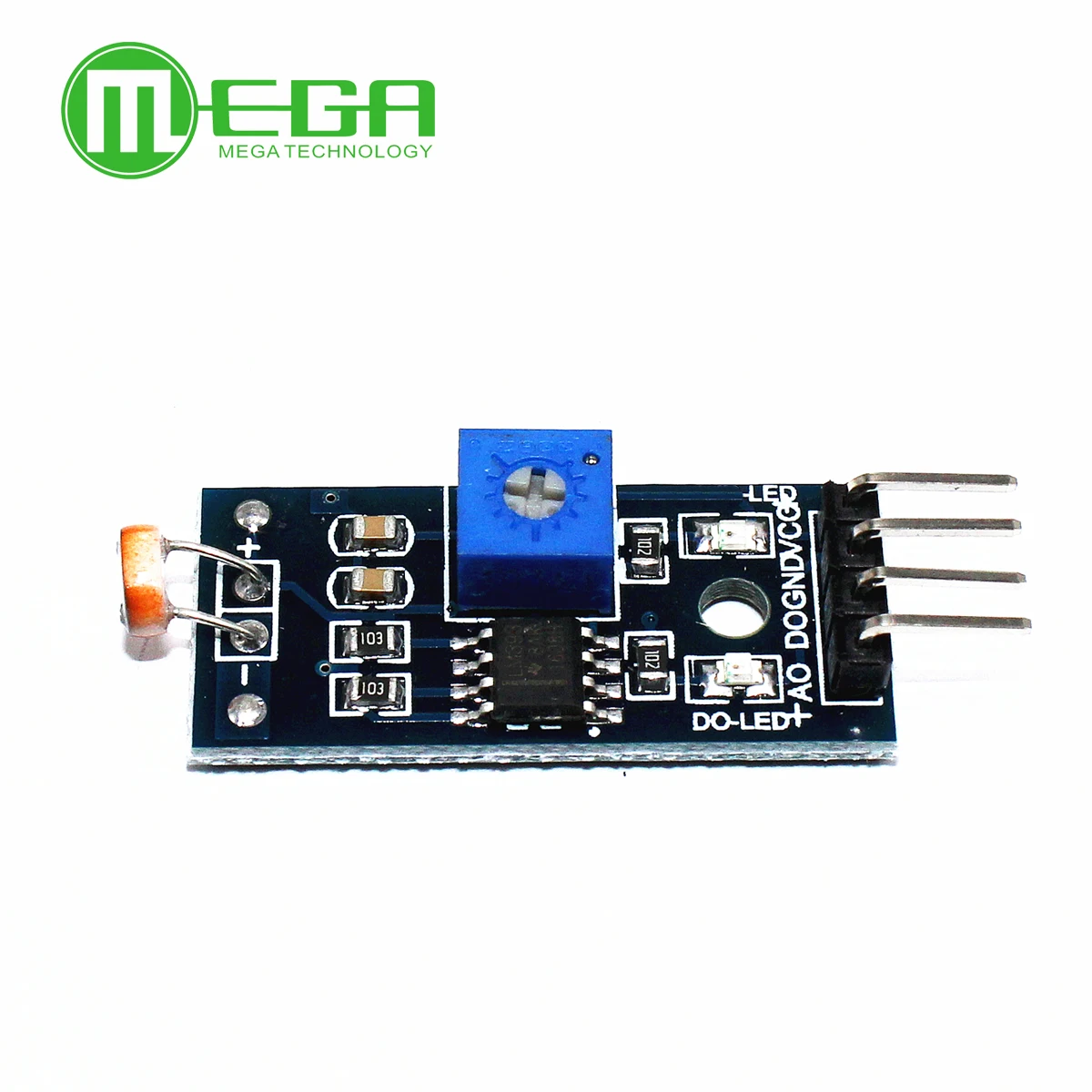 LM393 4pin оптический чувствительный датчик сопротивления|Интегральные схемы| |