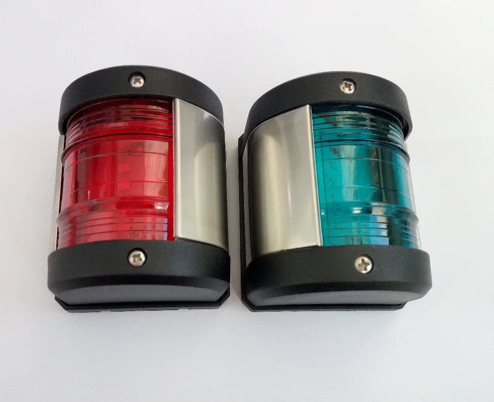 Морской лодка яхты Свет навигации 12 В светодиодный правый Порты и разъёмы свет