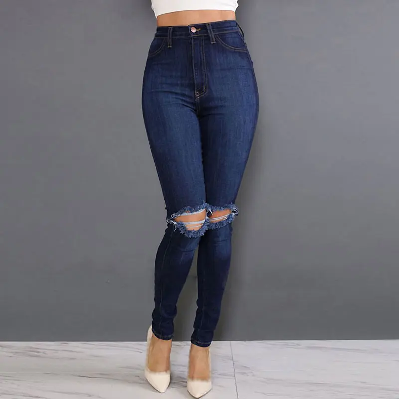 HEE GRAND новинка 2018 женские джинсы брюки высокое качество обтягивающие Карандаш