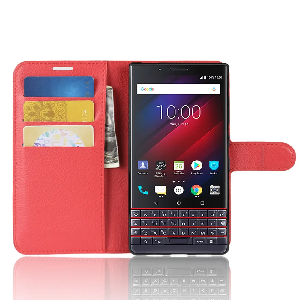 Для Blackberry Key2 Le key 2 Lite чехол из искусственной кожи чехол кошелек с держатель для карт чехол для Blackberry Key2 Le key 2 Lite чехол
