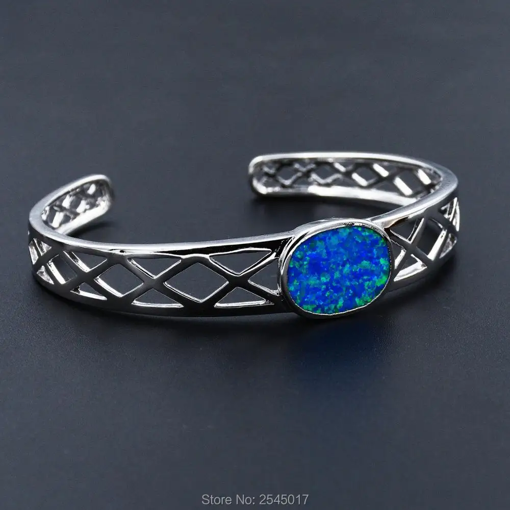 

JZB0205 2021 New Blue Opal Bracelet Top Quality Jewelry Ms. Valentine Gift