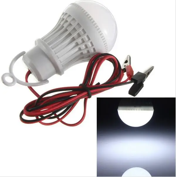 Светодиодный светильник E27 3W 5W 7W 9W 12W 15W 5730 SMD чистый белый свет DC12V провод для дома