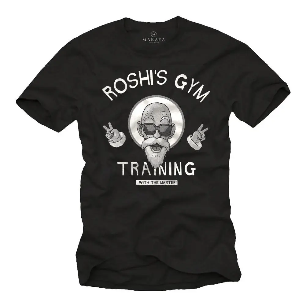 Прохладный GYMer Для мужчин S NERD футболка с Роши коротким рукавом MANGA SPORTER GEEK TEE Лидер