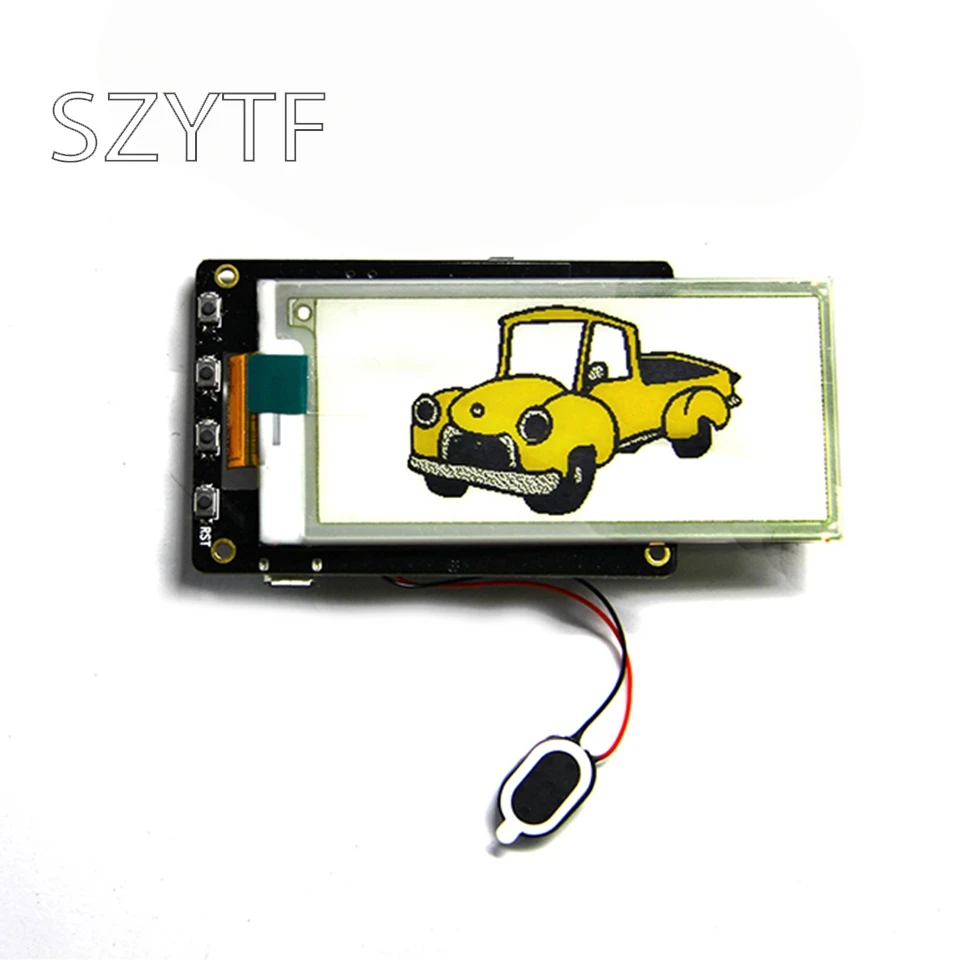 1 54/2 13/2 7/2 9 дюймов красный Черный и белый цвета желтый Дисплей TTGO T5S v1.0 Wi Fi Bluetooth ESP 32