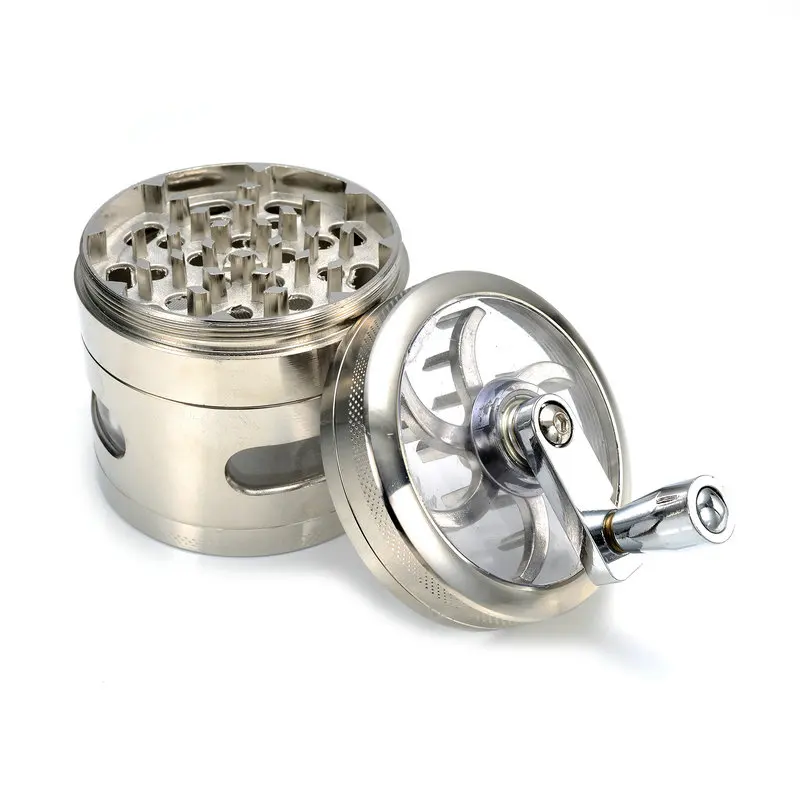 Курительная ручная черепная травяной измельчитель для табака шлифовальная