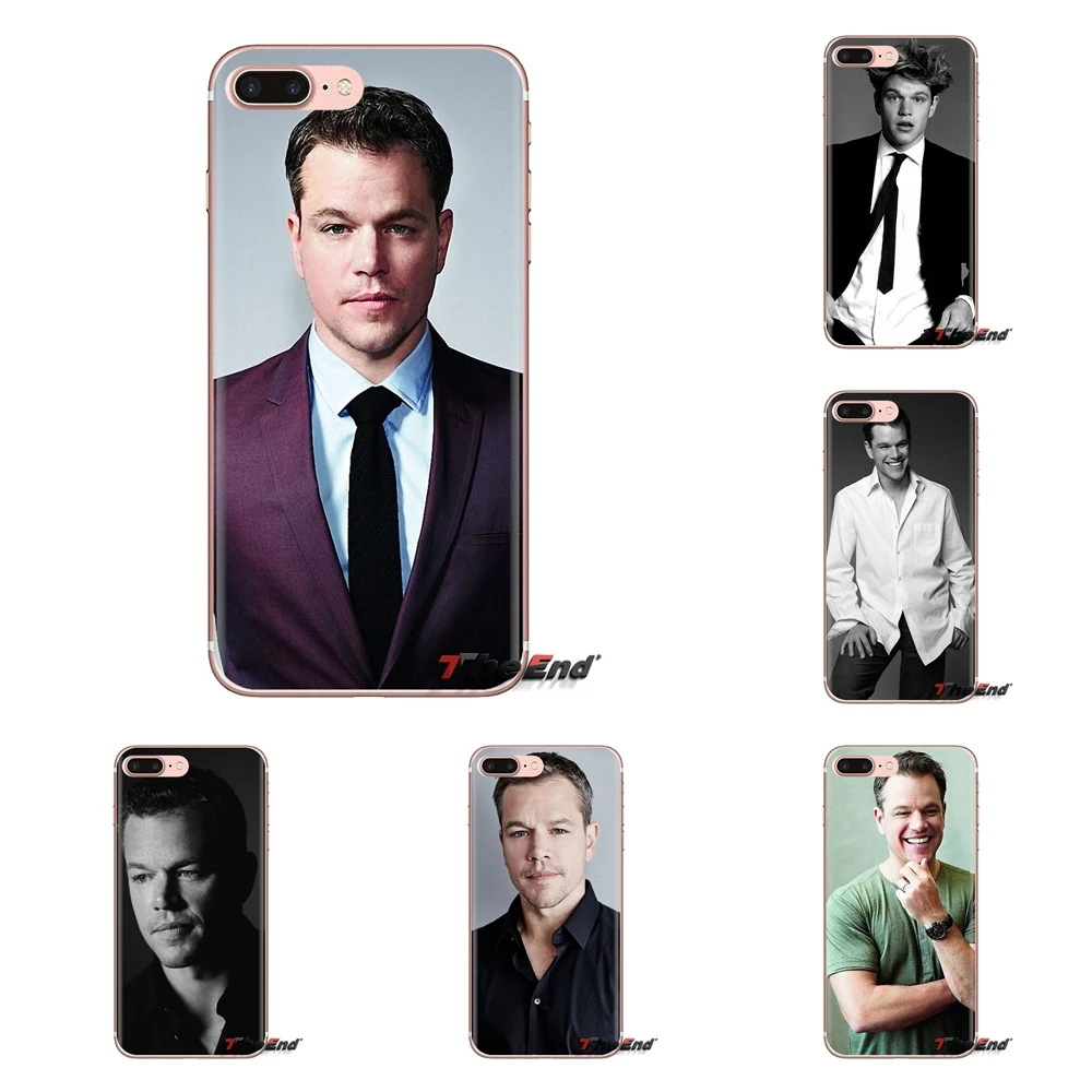 Transparent TPU Housing Matt Damon USA voice actor For Huawei Nova 2 3 2i 3i Y6 Y7 Y9 Prime Pro GR3 GR5 2017 2018 2019 Y5II Y6II |