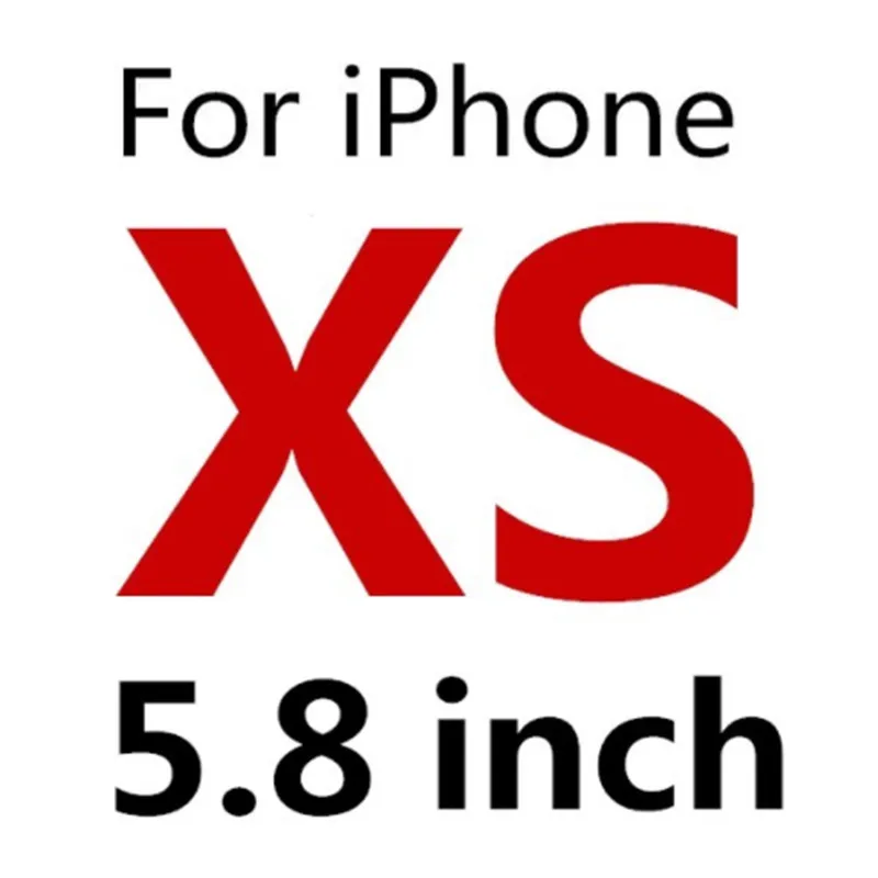 XS 3D закаленное стекло с закругленными краями для iphone 7, 8, 6, 6 S plus, 9 H, полное покрытие, Защита экрана для iphone 6s, 6, 7, 8 X XS, пленка из углеродного волокна - Цвет: XS