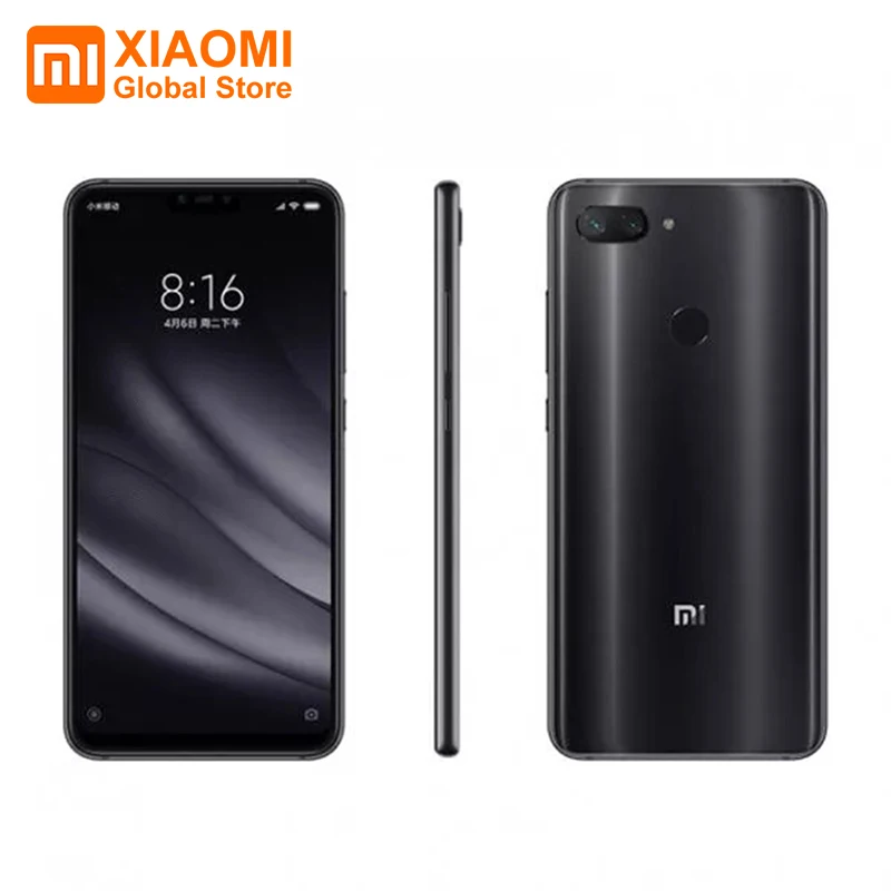 Глобальная версия Xiaomi mi 8 Lite 4GB 64GB мобильный Snapdragon 660 Octa Core Две sim карты смартфон 24MP