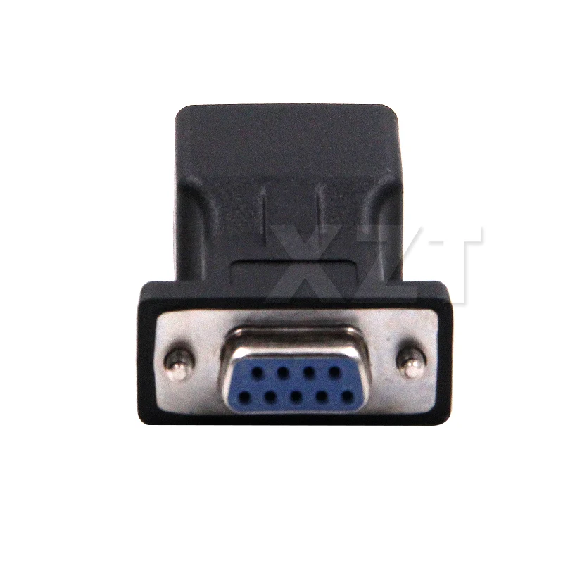Конвертер из com порта в LAN Ethernet DB9 RS232 гнездовой RJ45 адаптер 1 шт. не требует внешнего
