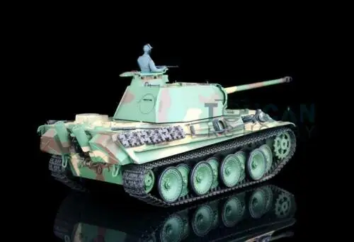2 4G Henglong 1/16 весы 6 0 пластиковая немецкая пантера G RTR радиоуправляемая модель танка