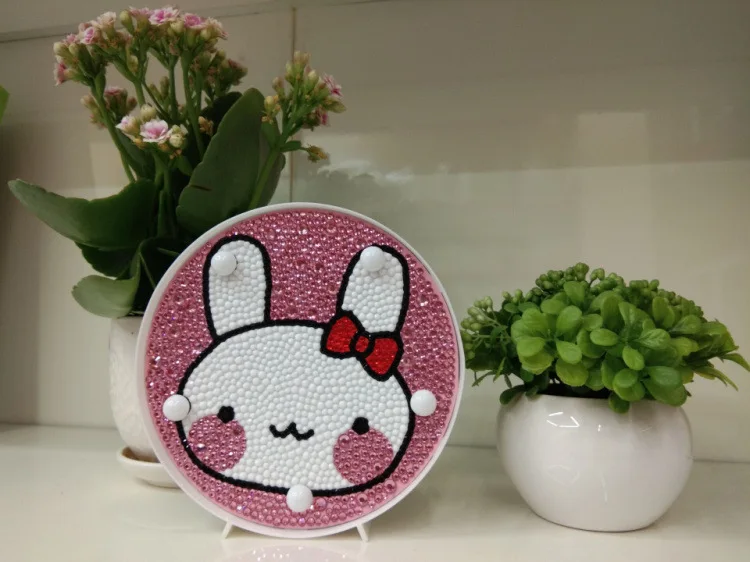 DIY алмазная живопись с светодиодный светильник для детей "сделай сам" с рисунками специальные стразы алмазов картина различных Размеры дрель алмазов картина Z02