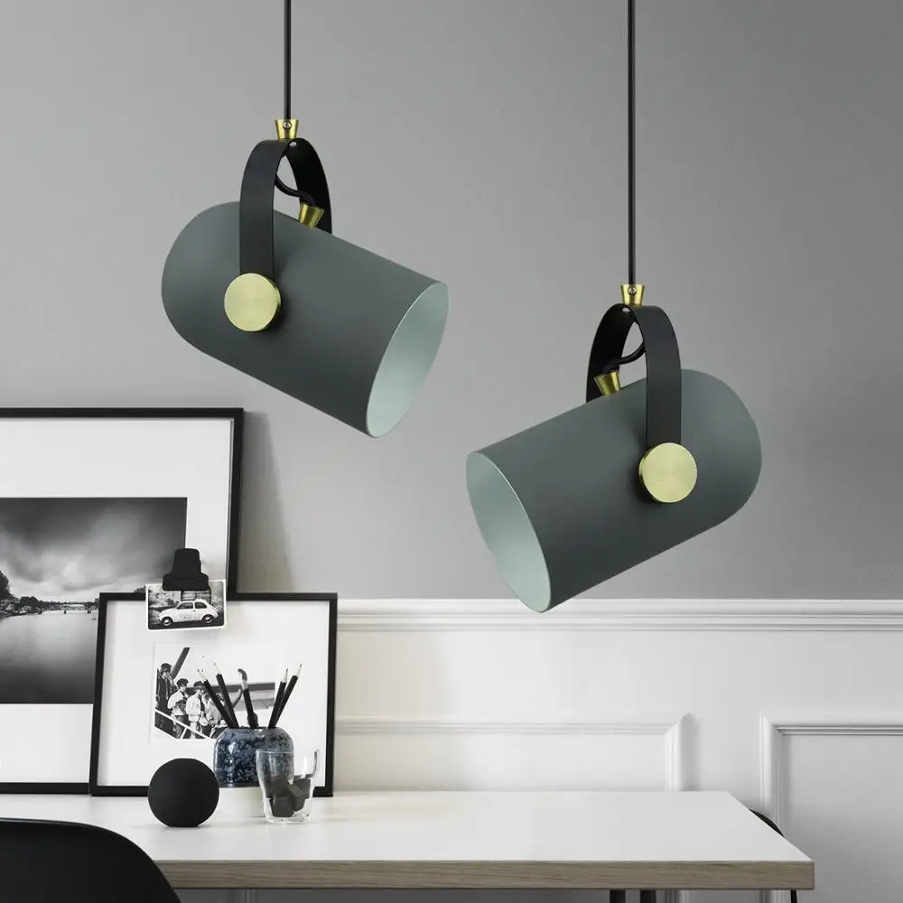 Современные подвесные светильники Lustre Luminaire Hanglamp железная лампа абажур для