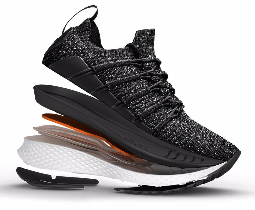 Xiaomi Mijia 2 Sneaker Smart Sports Uni moulding Techinique Fishbone Lock system эластичный вязанный вамп