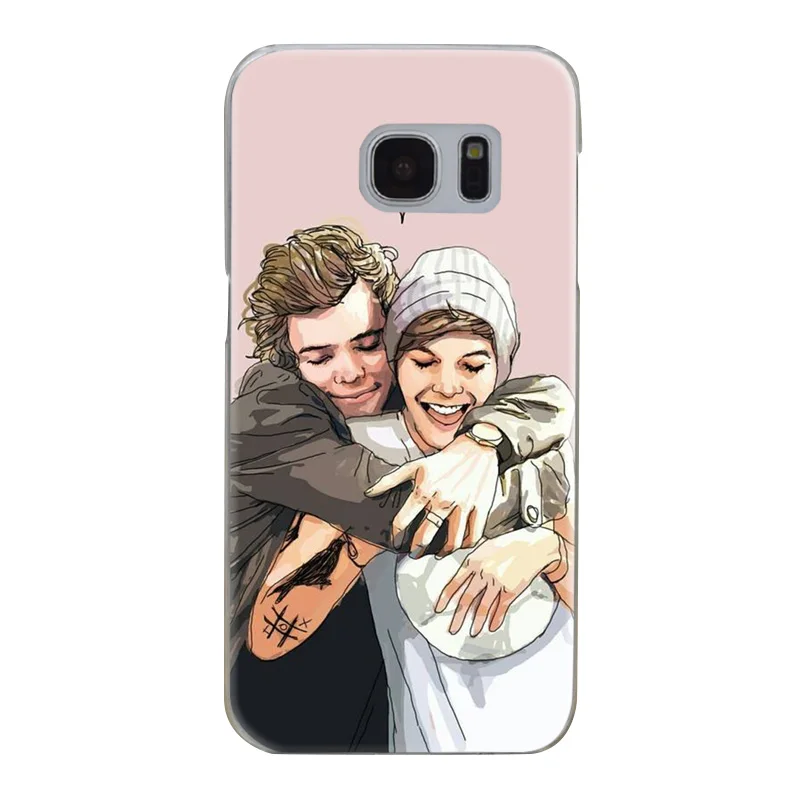 H544 One Direction Harry Styles Transparent Hard PC Case Cover For Samsung Galaxy S Note 3 4 5 6 7 8 9 Edge Plus |