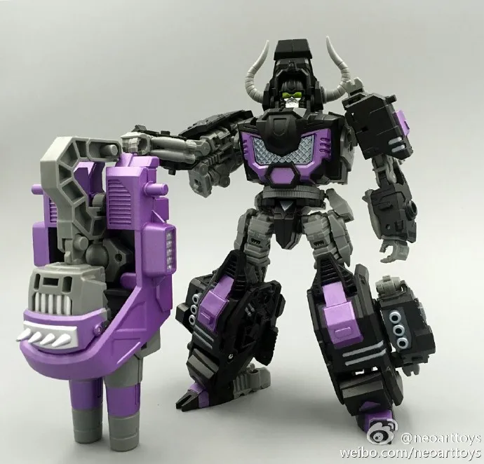 Модельные фанаты в наличии neoart toys ko MMC робот-трансформер черный Predaking Tantrum Rhino bison