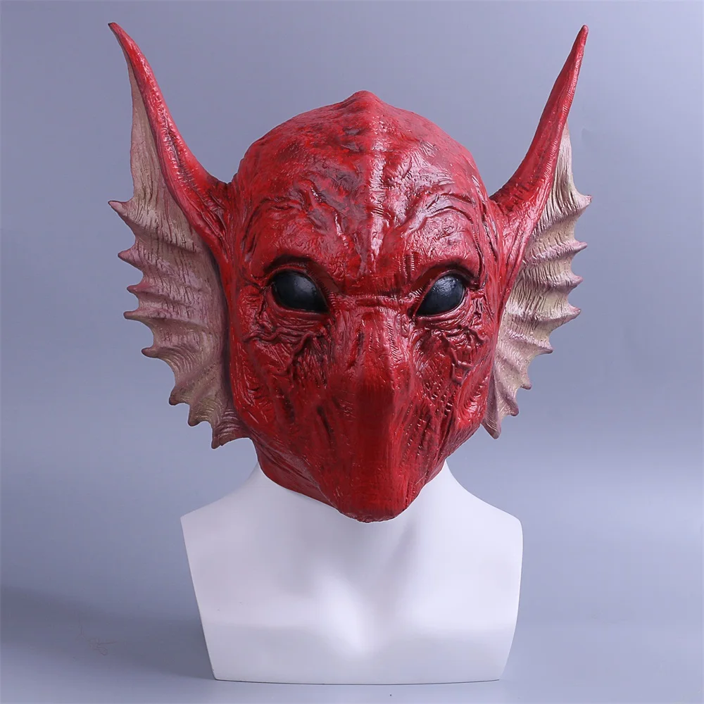 Маска стражи Галактики Vol. 2 Krugarr of LEM serpentine alien Full Head латексные маски для косплея реквизит Вечерние Маски на Хэллоуин