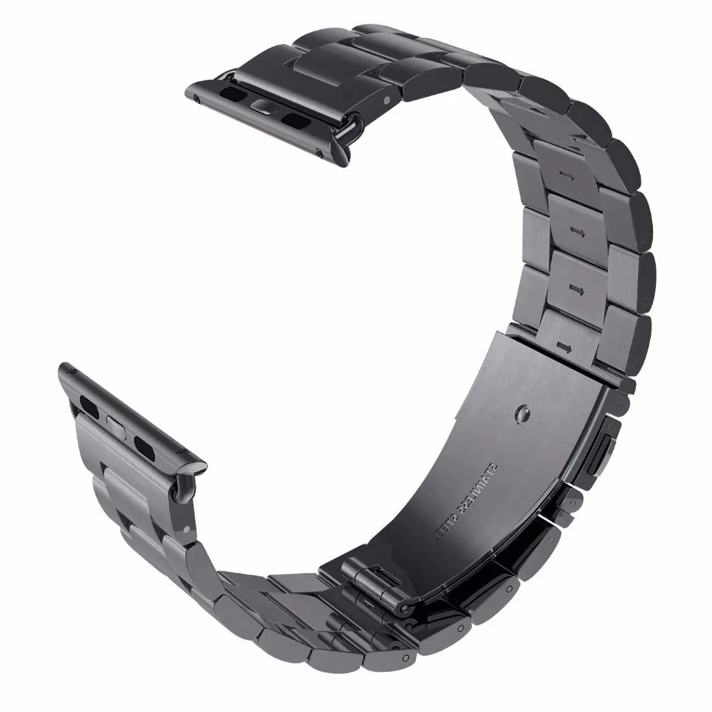Модный ремешок для часов из нержавеющей стали apple Watch 42 мм 38 сменный Браслет iwatch