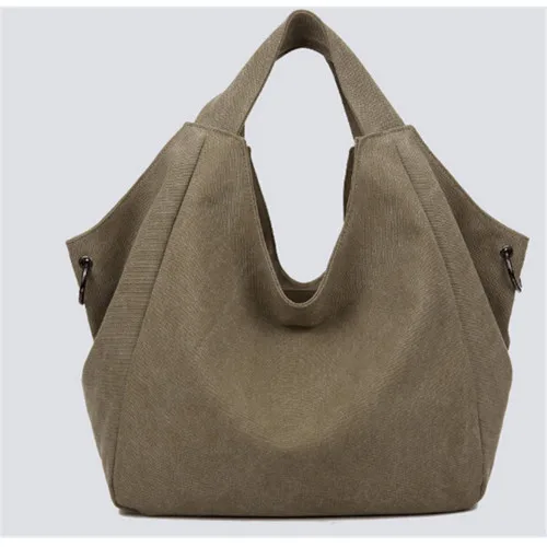 New arrival Famous Brand Canvas Handbag Fashion Casual bags Designer Women Shoulder Bag solid zipper Large Capacity | Багаж и сумки