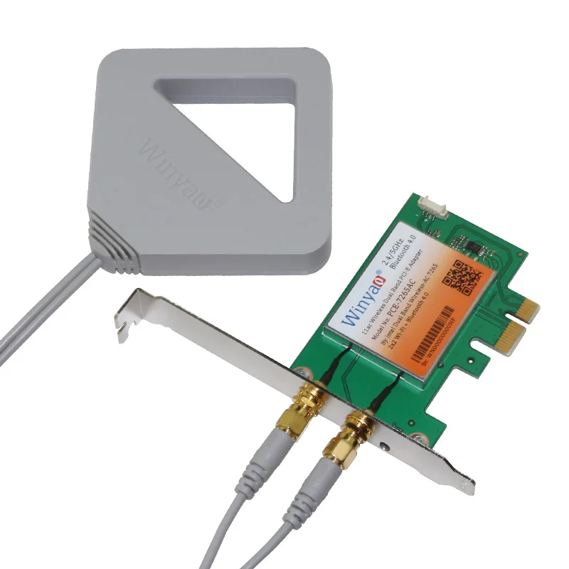 802.11ac Dual Band 2x2 WiFi + Bluetooth 867 адаптер 7265 Мбит/с Wireless-AC Card | Компьютеры и офис