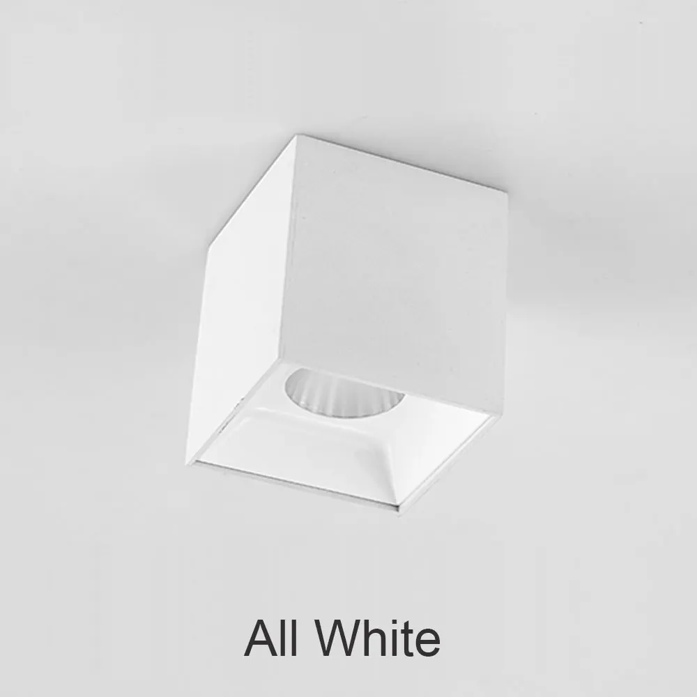 Ceiling lamps 10cm*10cm Square LED light 10W Dimmable No opening for Foyer lamp/Balcony/Corridor/Bedroom/hotel/bathroom | Лампы и