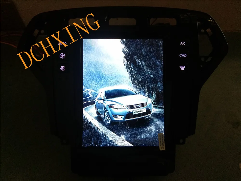 10,4 ''Tesla стиль Android 8,1 автомобильный DVD gps плеер для Ford Mondeo fusion 2007 2008 2009 2010 2011 2012 2013 PX6 CARPLAY