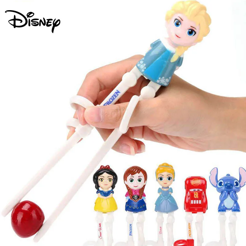 Детские палочки Disney для еды Обучающие вспомогательные корректирующая