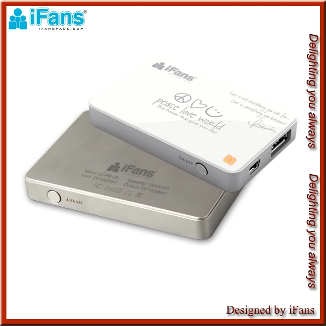 Горячая распродажа 3500 мАч универсальное зарядное устройство для смартфона