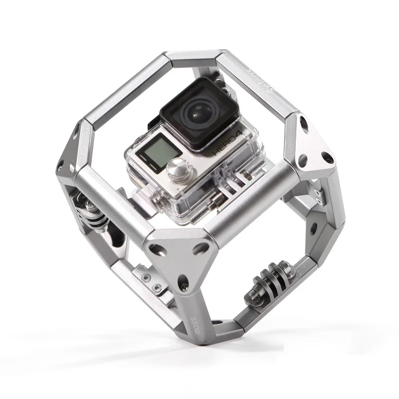 Selens алюминиевый Сферический держатель для GoPro Omni 720 видеосъемки VR Экшн камера Xiaomi