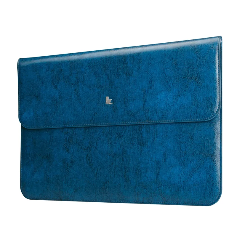 Jisoncase Чехол из натуральной кожи для MacBook Air Pro 11 12 13 дюймов Тонкий чехол Модный дизайн Роскошная брендовая сумка для ноутбука