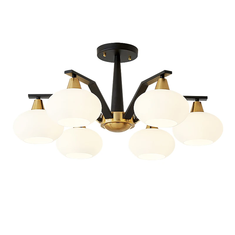 Современная стеклянная столовая гостиная подвесные светильники винтажный