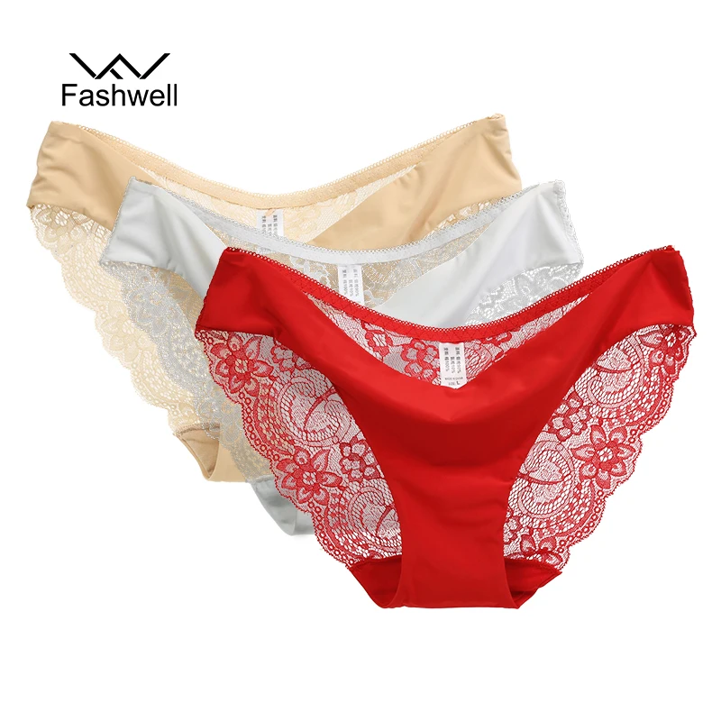 Новые пикантные Большие размеры Для женщин трусы Трусы Solid бесшовные низкая