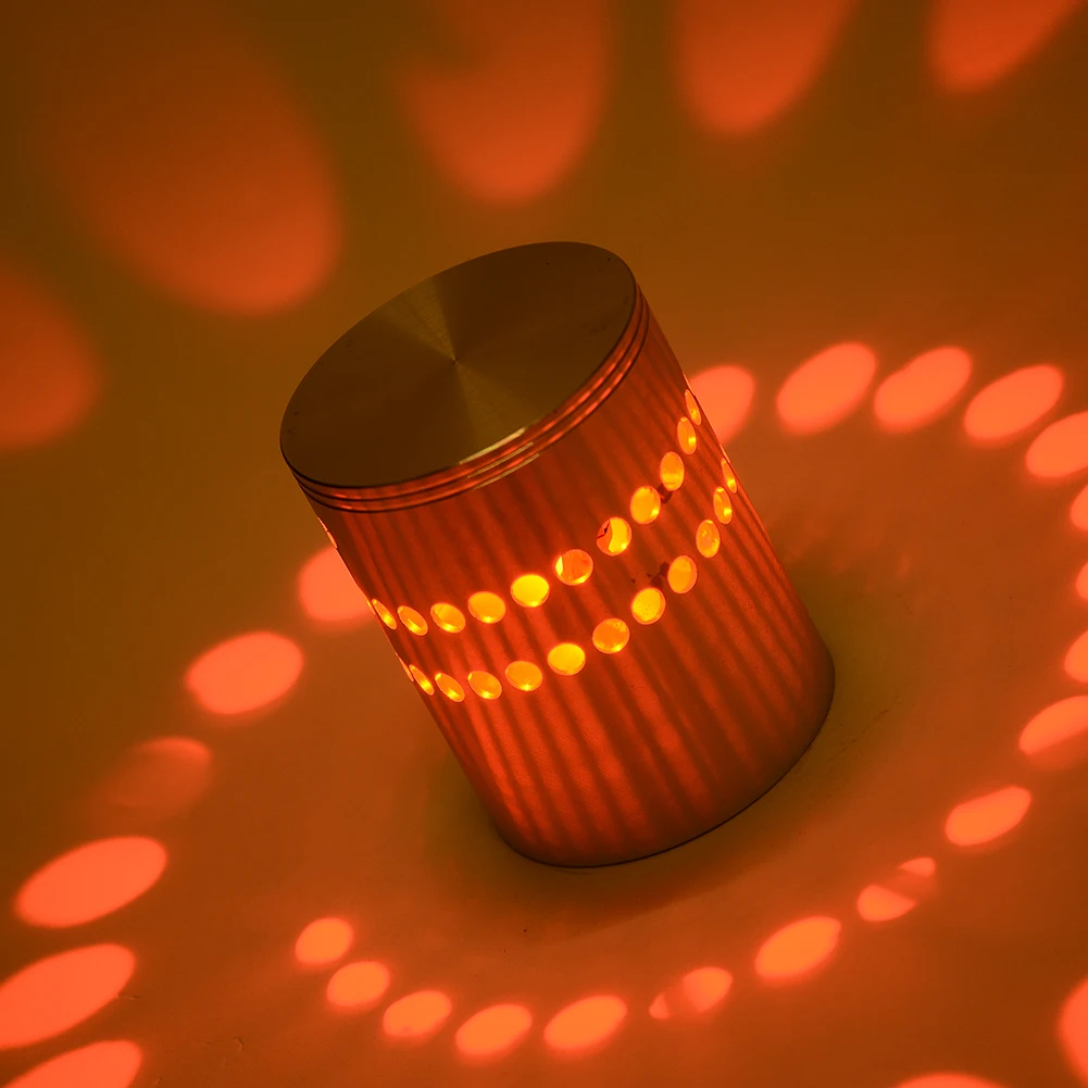 Спираль отверстие светодиодный настенный светильник эффект бра красочные Wandlamp для вечерние бар лобби КТВ украшения дома