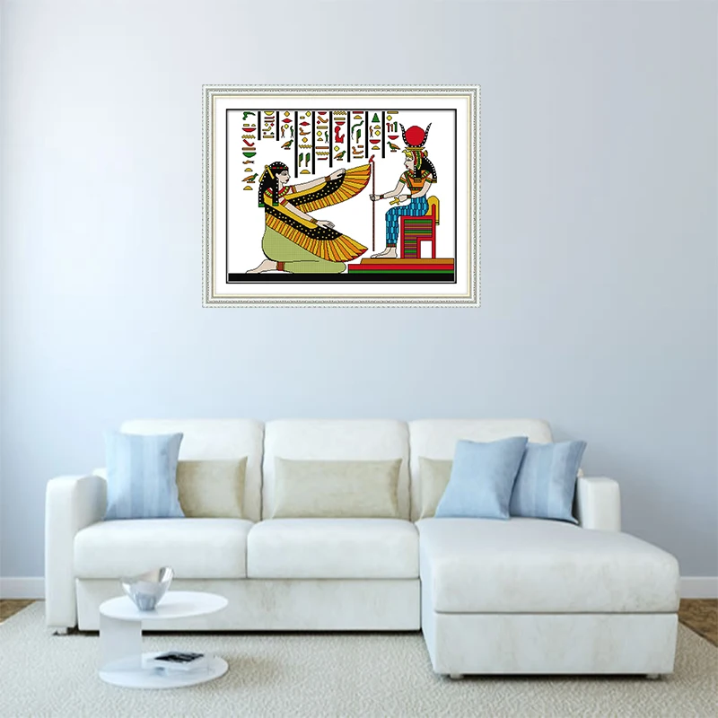 Набор для вышивки крестиком 11CT 14CT с египетским узором|cross stitch kits|14ct cross kitsstitching kit |