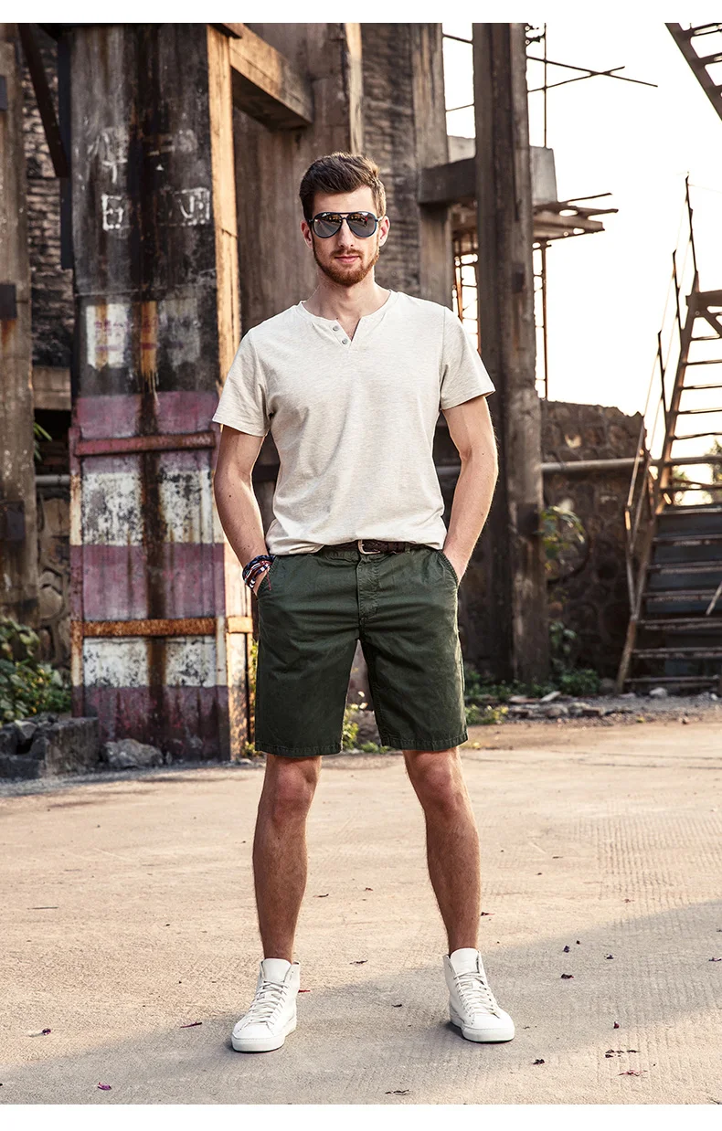 Рубашки домашние Для мужчин Cargo Short Для мужчин s летние хлопковые красивые брендовые шорты по колено большой Размеры Для мужчин Стиль короткие Homme Marque 127