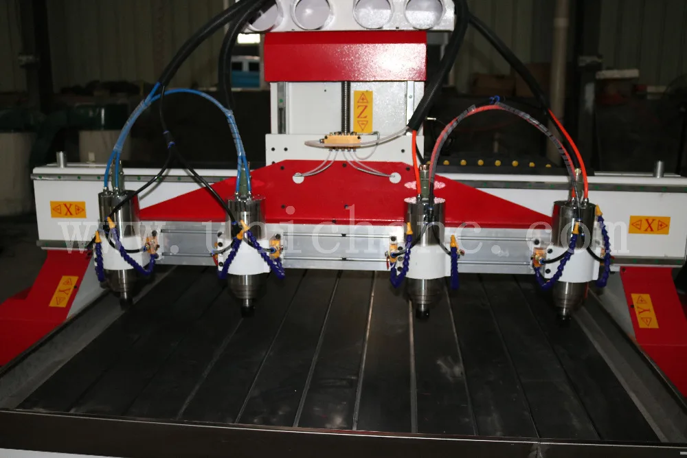 Высокое качество cnc router машины четыре головы/фрезерный станок с чпу машина