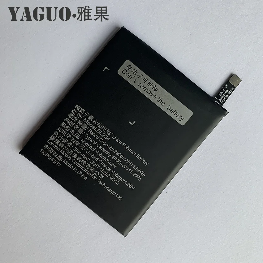 Новинка 2019 года оригинальный полный аккумулятор BL234 4000 мАч BL 234 для Lenovo A5000 Vibe P1M