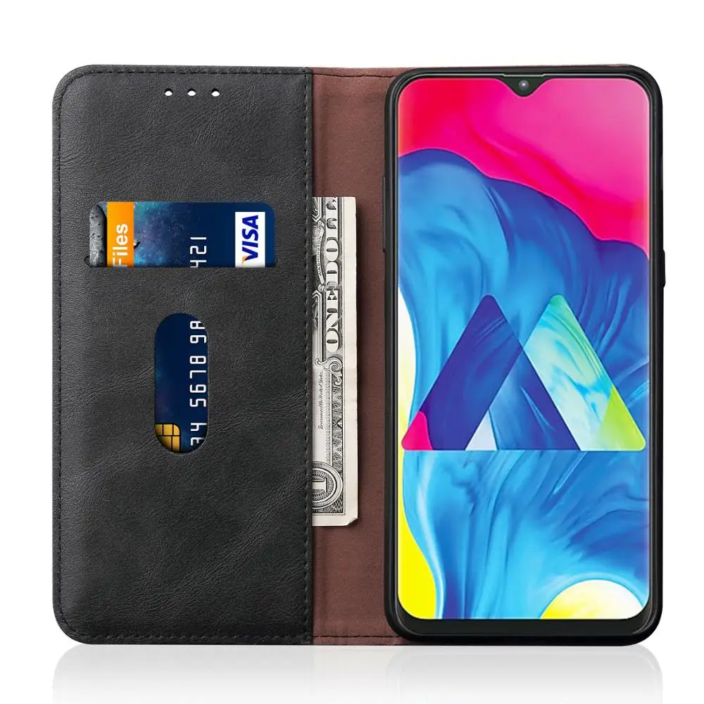 Флип Чехол книжка для Etui samsung Galaxy A10 A30 A40 A50 A60 A70 M10 M20 30 SM-A305F откидная крышка кожаный бумажник чехол для телефона Коке