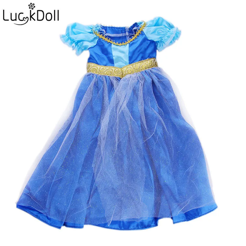 Кукла LUCKDOLL 2018 новое синее платье BJD для 1/6 кукол аксессуары 28 см Детская Одежда |
