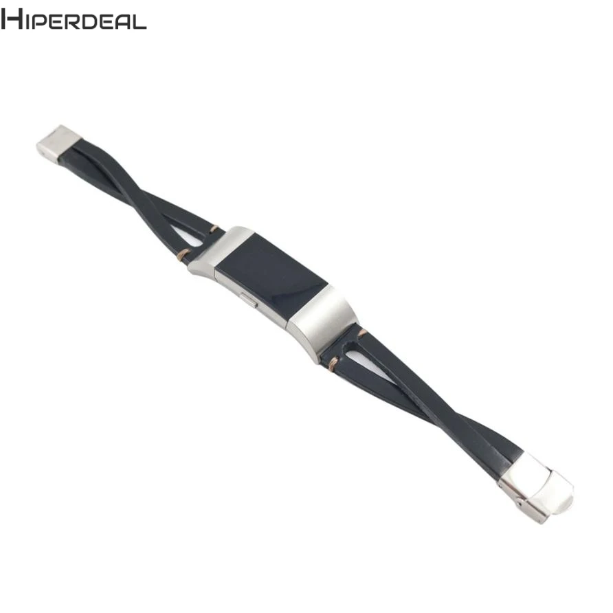 HIPERDEAL Новый Сменный кожаный браслет ремешок для Fitbit Charge 2 Hot 17Dec20 Прямая поставка F |