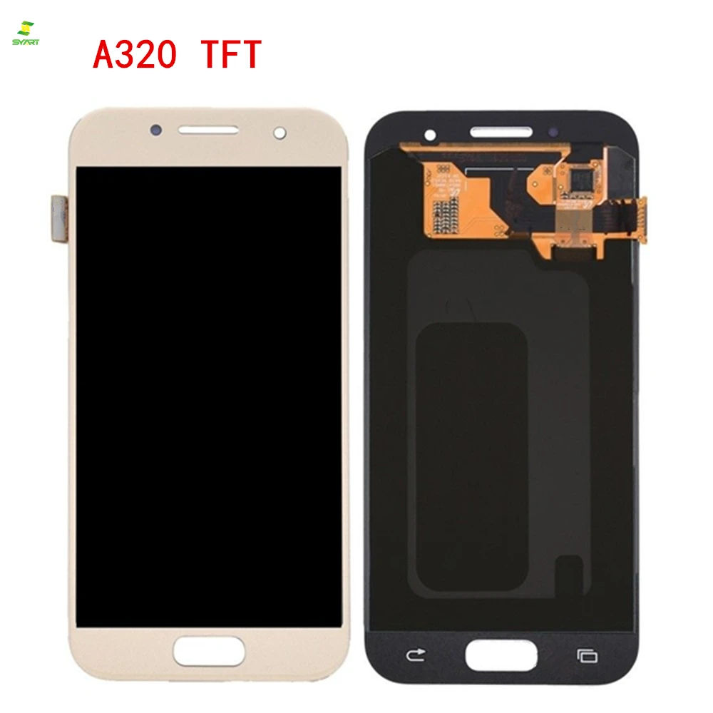 100% протестированный TFT для SAMSUNG GALAXY A3 2017 lcd A320 SM A320F дисплей кодирующий