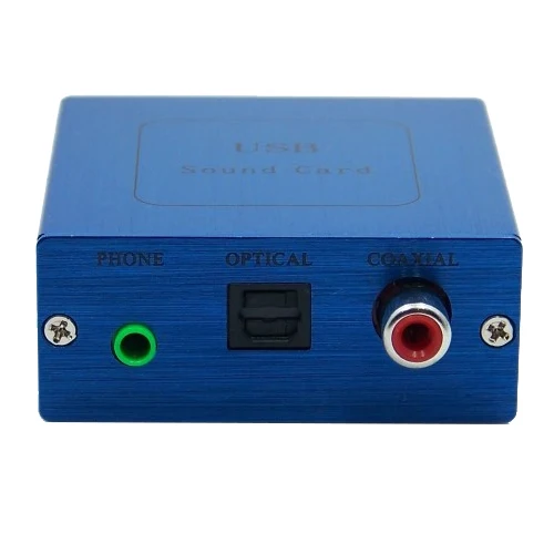 PCM2704 USB DAC к S/PDIF звуковая карта декодер плата + Алюминиевый Чехол|sound card|usb to soundsound card