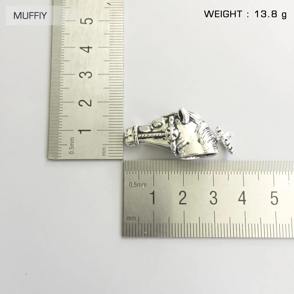 Подвеска в виде головы лошади модное ювелирное изделие европейском стиле для