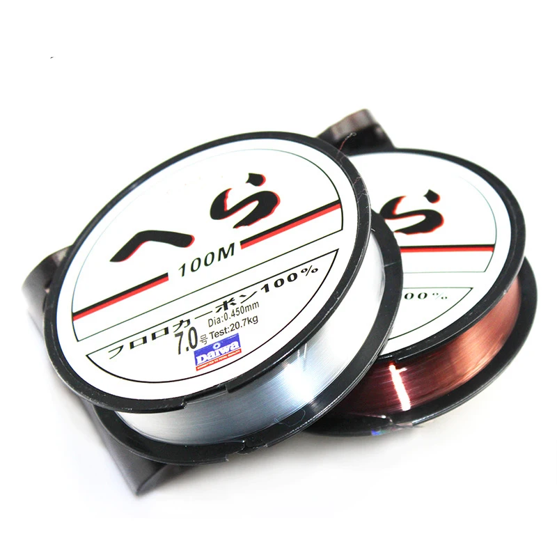 100M Nylon Strong Fishing Line 4LB-43LB Durable Monofilament Lake Sea Tackle White Red Color High Quality Pesca | Спорт и