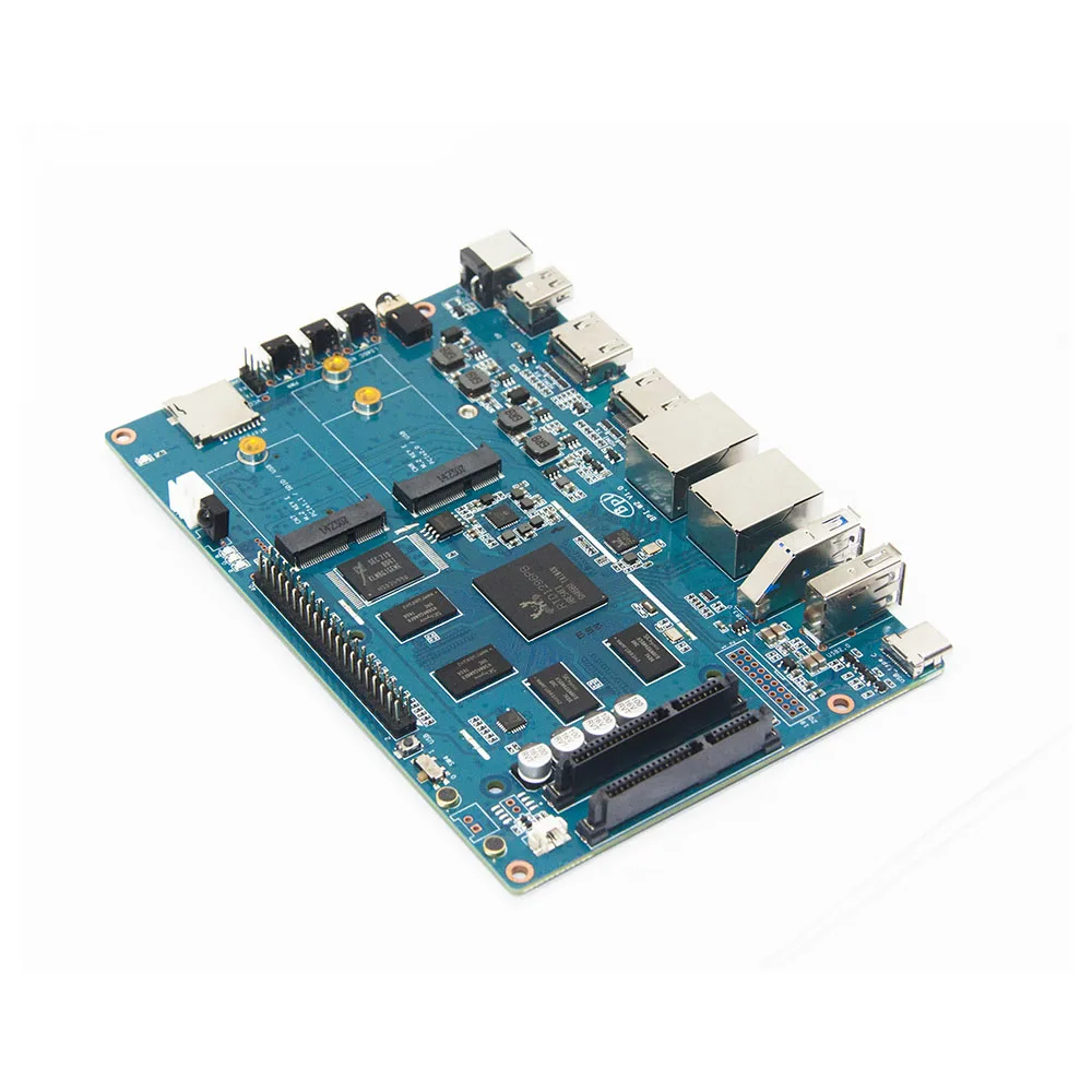 Смарт роутер Banana pi BPI W2 с дизайном Realtec RTD1296 подходит для домашнего отдыха домашней
