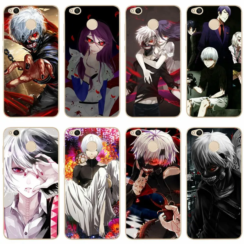 Japenese anime Tokyo Ghoul дизайнерский чехол для redmi4A 4X 5 5a 5Plus note4 xiaomi4 5X 6X note3 miX2S мягкий из